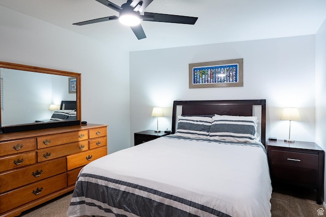 1088 N Nayon Dr Unit B, Layton, UT 84040 - bedroom with carpet and a ceiling fan