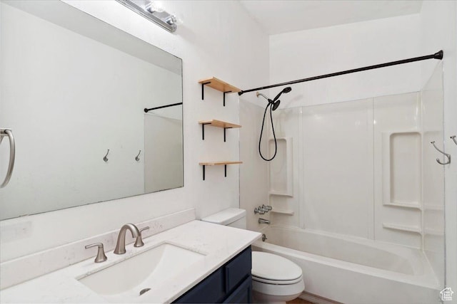 22 W 1470 S, Farmington, UT 84025 - bathroom featuring toilet, vanity, and tub / shower combination