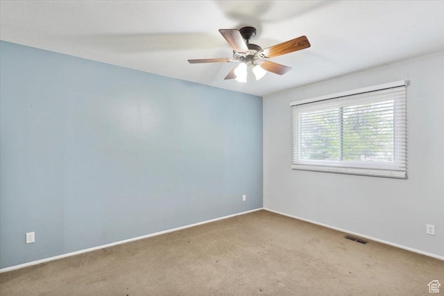 22 W 1470 S, Farmington, UT 84025 - unfurnished room featuring carpet, ceiling fan, and baseboards