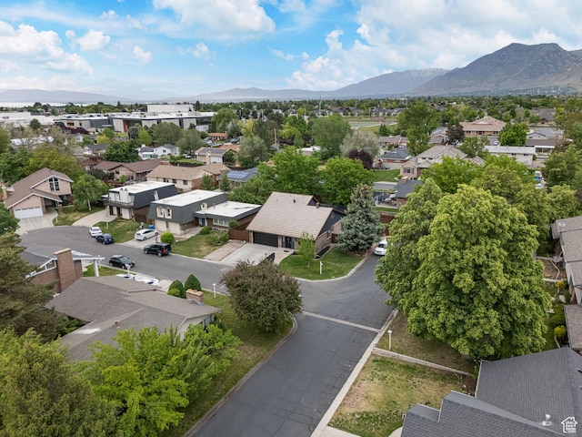 450 W Chokecherry Cir, Orem, UT 84058 - aerial view of residential area with mountains