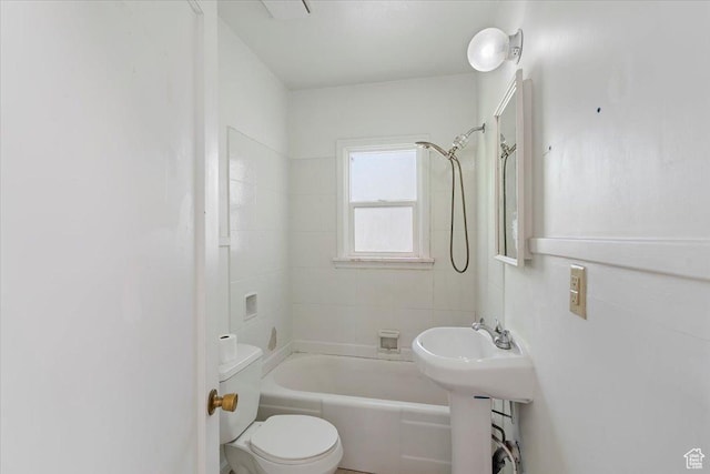 3214 Porter Ave, Ogden, UT 84403 - full bath with toilet, bathtub / shower combination, and a sink