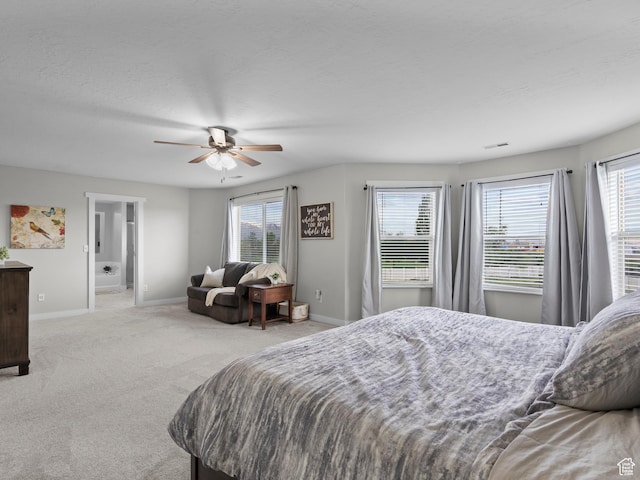 1370 S 1500 W, Springville, UT 84663 - carpeted bedroom with baseboards, multiple windows, and a ceiling fan