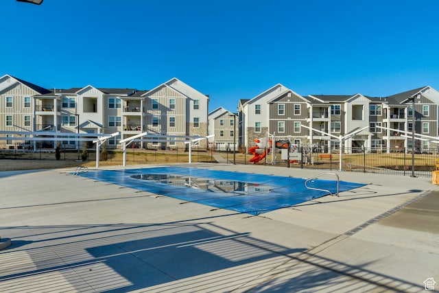 927 W Coral Charm Way Unit M202, Saratoga Springs, UT 84045 - view of pool with a residential view