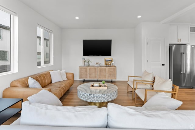 422 S 700 W, American Fork, UT 84003 - living room with wood finished floors and recessed lighting