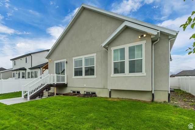 1343 N 3350 W, Provo, UT 84601 - rear view of property featuring stucco siding