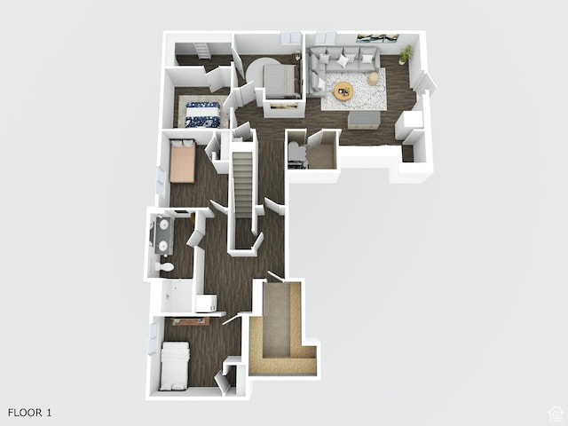 1343 N 3350 W, Provo, UT 84601 - property floor plan