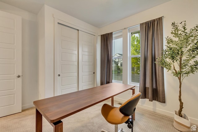 1343 N 3350 W, Provo, UT 84601 - home office with light carpet and baseboards