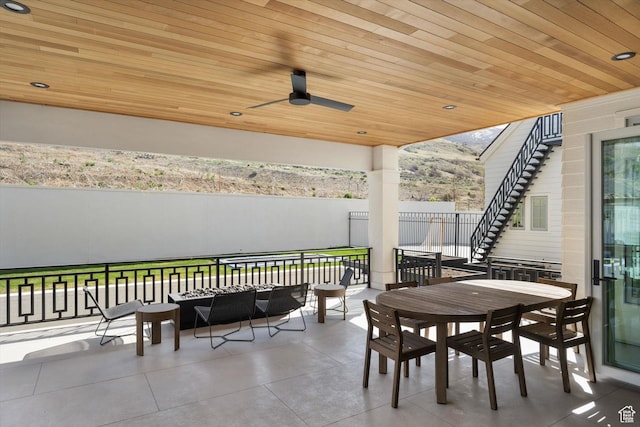 1565 N Overolook Ct, Farmington, UT 84025 - view of patio / terrace featuring outdoor dining area and outdoor lounge area