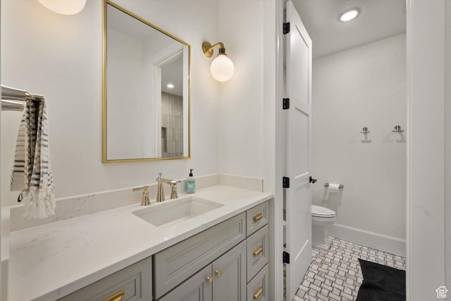 1565 N Overolook Ct, Farmington, UT 84025 - bathroom featuring toilet and vanity