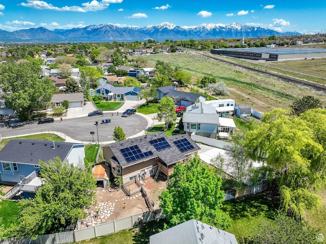 4242 S 6530 W, West Valley City, UT 84128 - aerial view of residential area with a mountainous background
