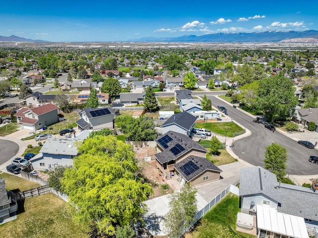4242 S 6530 W, West Valley City, UT 84128 - aerial perspective of suburban area with mountains