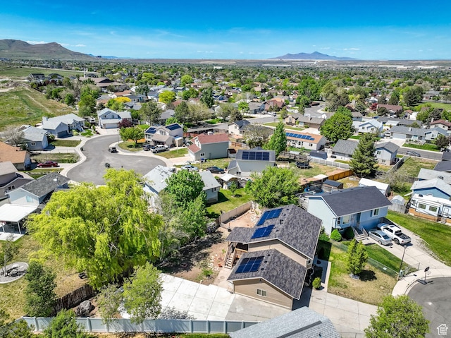 4242 S 6530 W, West Valley City, UT 84128 - aerial view of residential area with a mountainous background