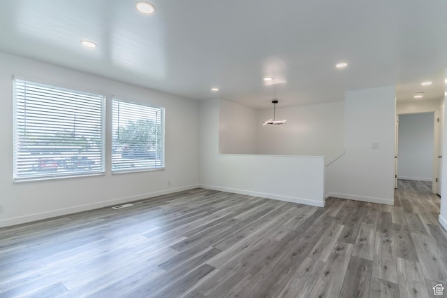 4740 S 3040 W, Taylorsville, UT 84129 - unfurnished room with wood finished floors, recessed lighting, and baseboards