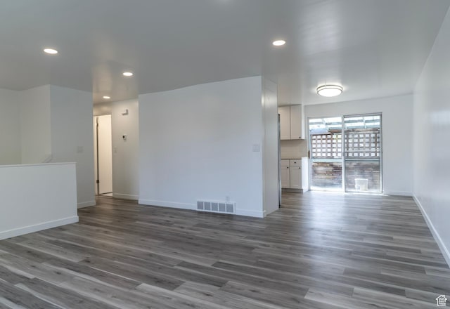 4740 S 3040 W, Taylorsville, UT 84129 - spare room featuring recessed lighting, wood finished floors, and baseboards