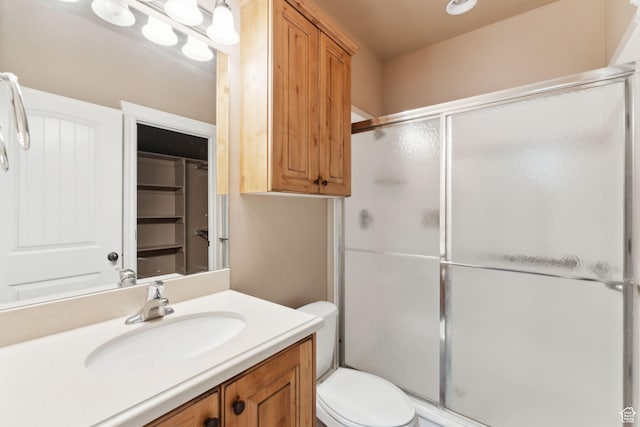 1737 S Kerrybrook Dr, Kaysville, UT 84037 - full bath with a shower stall, toilet, and vanity