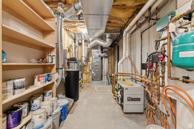 1737 S Kerrybrook Dr, Kaysville, UT 84037 - utilities with heating unit and a heating unit