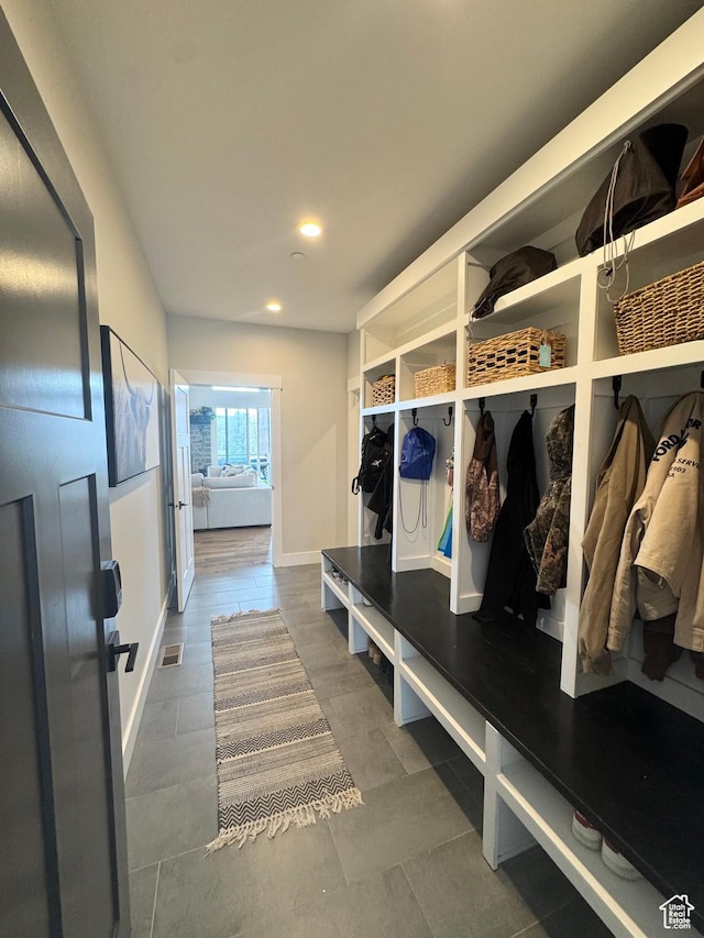 9351 E Acorn Cir Unit 921, Heber City, UT 84032 - mudroom with recessed lighting and baseboards