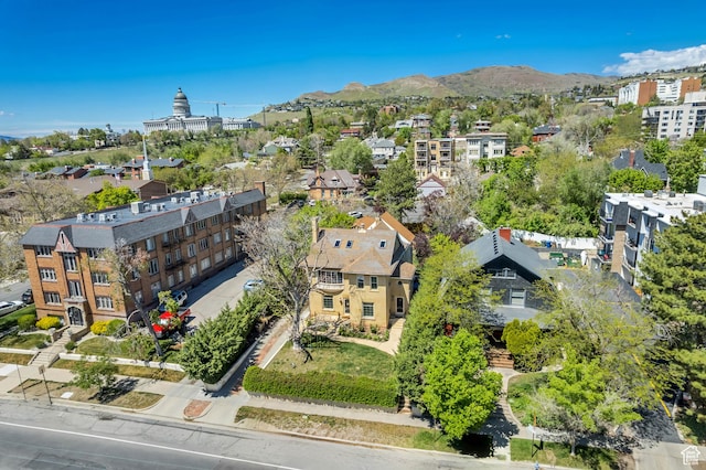 215 E 2nd Ave S, Salt Lake City, UT 84103 - bird's eye view of a mountainous background