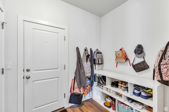 11386 S New Bern Way S, Jordan, UT 84009 - mudroom with wood finished floors