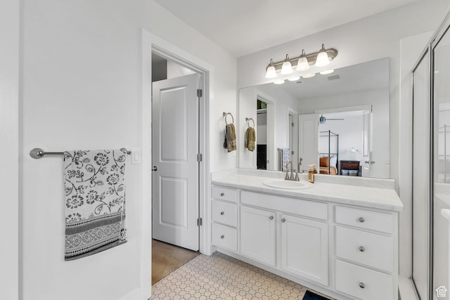 11386 S New Bern Way S, Jordan, UT 84009 - ensuite bathroom featuring vanity and a shower with shower door