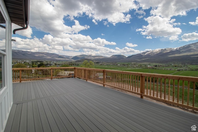 479 S 550 E, Wallsburg, UT 84082 - deck featuring a mountain view