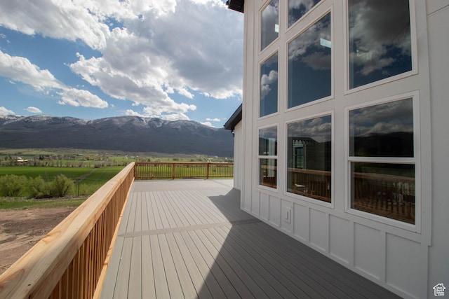479 S 550 E, Wallsburg, UT 84082 - wooden deck with a mountain view