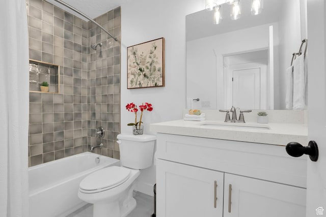 1441 N Jerry Gertsch Ln, Midway, UT 84049 - full bath with shower / bathtub combination with curtain, vanity, and toilet