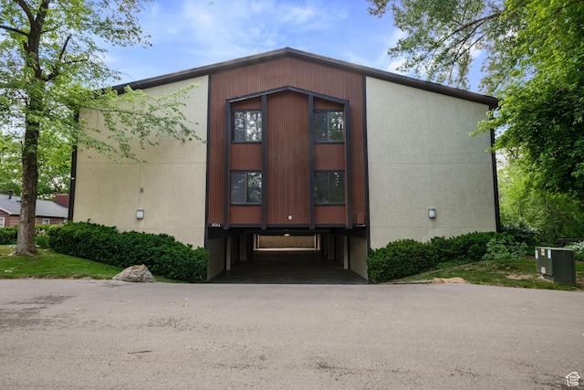 view of property