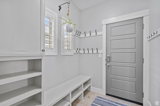 10426 S Kestrel Rise Rd, South Jordan, UT 84009 - mudroom featuring baseboards
