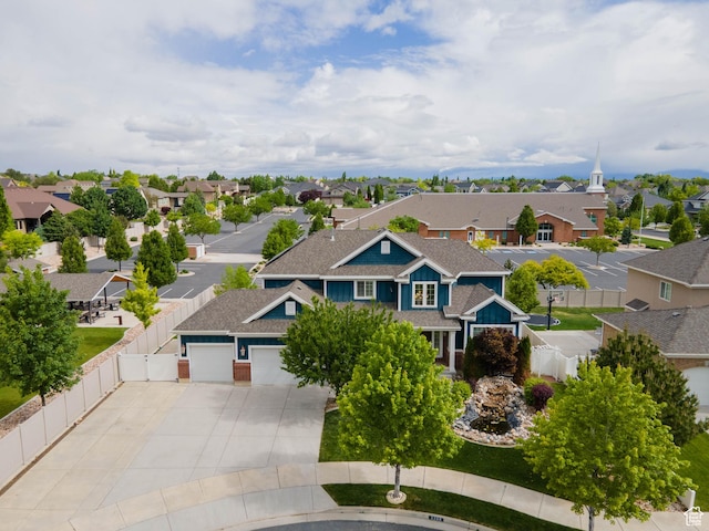 3388 W Rocky Peak Way S, Jordan, UT 84095 - aerial view of residential area
