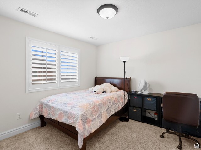 3388 W Rocky Peak Way S, Jordan, UT 84095 - bedroom featuring carpet flooring, an office area, and baseboards