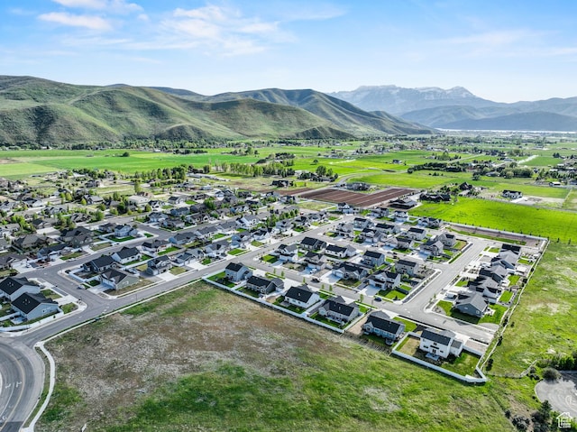 aerial view of mountains
