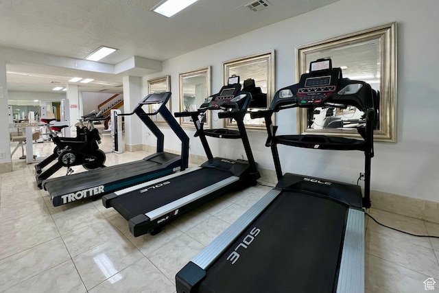 view of exercise room
