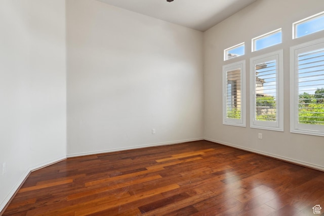417 E Stonehedge Cir, Washington, UT 84780 - spare room with dark wood-type flooring and baseboards