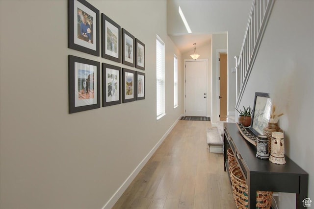 352 N 75 E, Kaysville, UT 84037 - corridor featuring light wood-type flooring and baseboards