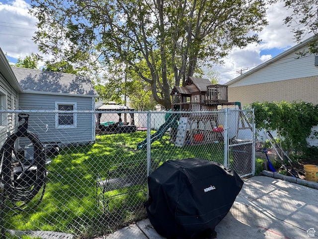 8521 W 3100 S, Magna, UT 84044 - view of yard with a playground