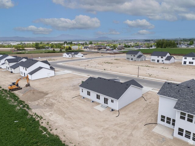 676 E 2450 N, North Logan, UT 84341 - aerial view of residential area featuring a mountainous background