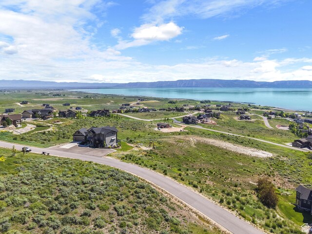 68 Hawksbeard Cir, Fish Haven, ID 83287 - aerial view of a water and mountain view