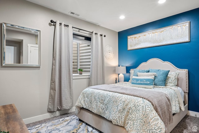 68 Hawksbeard Cir, Fish Haven, ID 83287 - bedroom featuring baseboards and recessed lighting