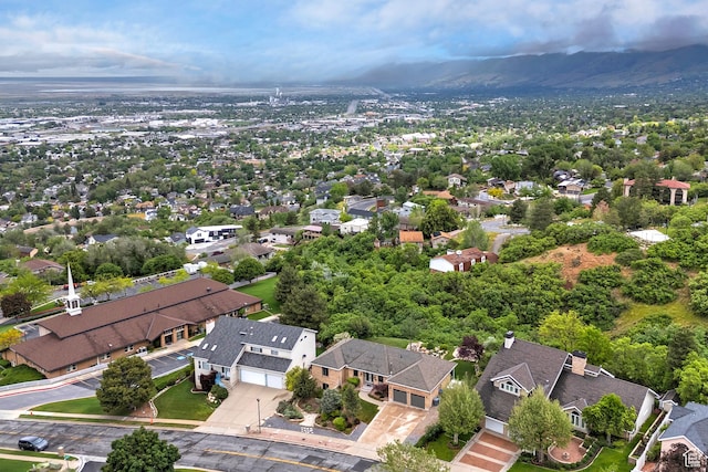 193 Coventry Ln, North Salt Lake, UT 84054 - aerial view of residential area featuring mountains
