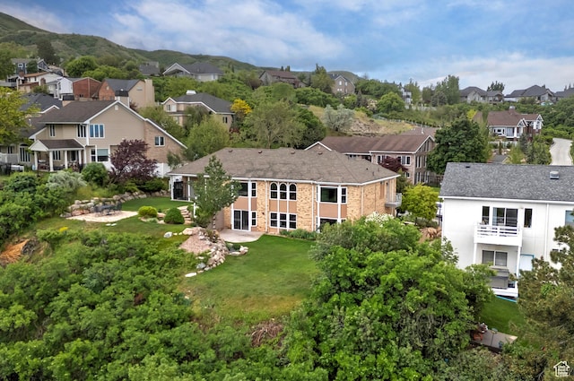 193 Coventry Ln, North Salt Lake, UT 84054 - aerial perspective of suburban area with mountains