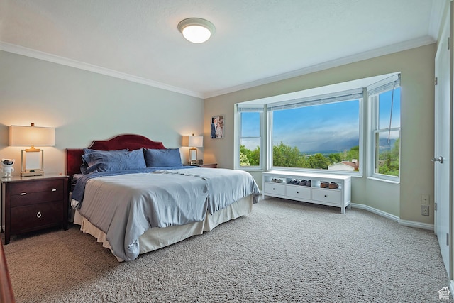 193 Coventry Ln, North Salt Lake, UT 84054 - carpeted bedroom with crown molding and baseboards