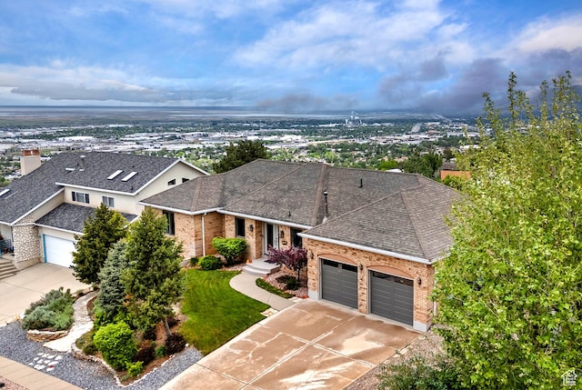 193 Coventry Ln, North Salt Lake, UT 84054 - view from above of property