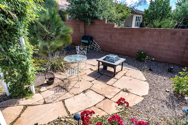 373 W Meridian Dr, Ivins, UT 84738 - view of patio with fence