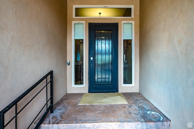 373 W Meridian Dr, Ivins, UT 84738 - view of exterior entry featuring stucco siding