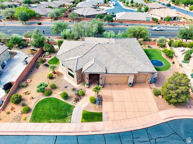 373 W Meridian Dr, Ivins, UT 84738 - aerial view of property and surrounding area