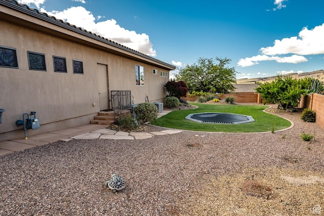 373 W Meridian Dr, Ivins, UT 84738 - view of yard featuring central AC