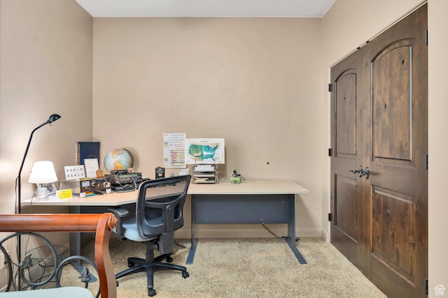 373 W Meridian Dr, Ivins, UT 84738 - carpeted home office featuring baseboards