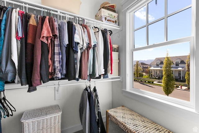 view of spacious closet