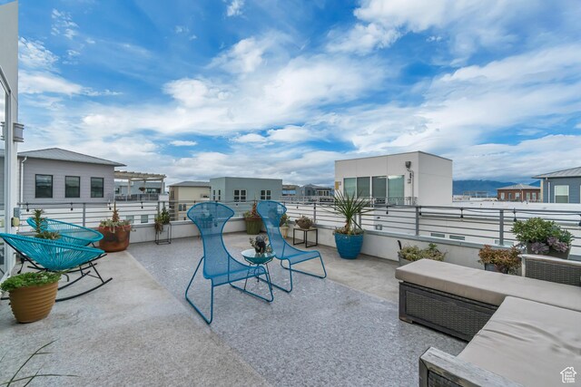 11233 S Clear Blue Dr Unit 402, South Jordan, UT 84009 - view of patio / terrace featuring a balcony
